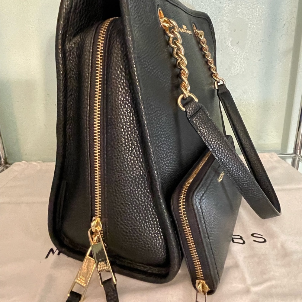Stunning large chain tote & wallet set - Picture 4 of 14